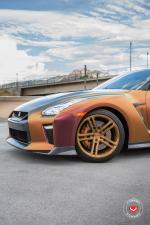 Nissan GT-R Hameleon on Vossen Wheels (CG-202) 2017 года